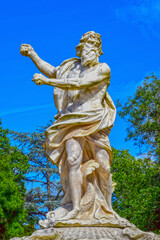 Fototapeta premium Parkanlage von Palácio Nacional de Queluz (Portugal)