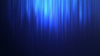 Fototapeta premium Mesmerizing blend of blue vertical lines fading into a deep blue backdrop, creating a modern and elegant design perfect for adding creativity to projects