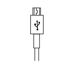 Cable connectors icons