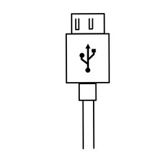 Cable connectors icons