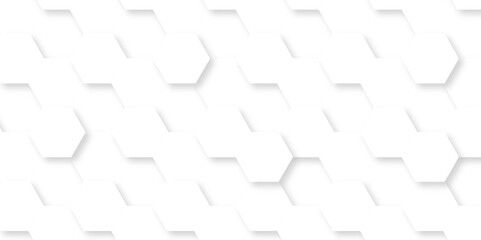	
Abstract square digital grid pattern background with hexagons. modern hexagon polygonal technology vector. seamless bright white abstract honeycomb science digital texture background.