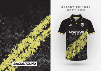 T-shirt sport, background, team jersey, wallpaper, racing, backdrop, cycling, football, game, running, pattern.	
