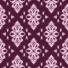 floral Damask Seamless Pattern ethnic Classical luxury royal Vintage, paisley elements ornament victorian seamless texture for wallpapers, textile for wallpapers