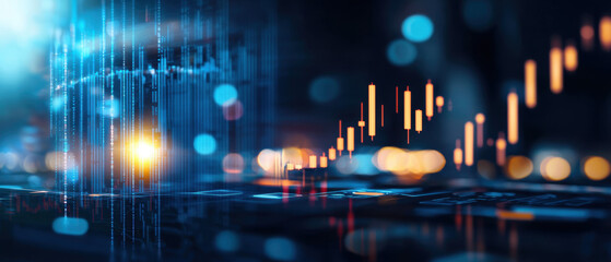 Digital dashboard displaying key economic indicators and policy impacts, concept of realtime economic policy analysis