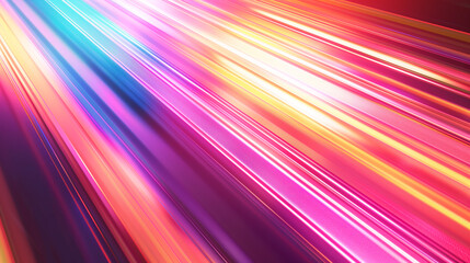 Radiant Stripes: Colorful Light Stripe Round HD Wallpapers for a Vibrant Display