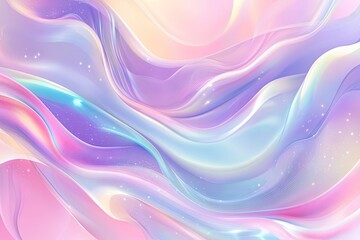 Fototapeta premium Vector abstract holographic background trendy colorful texture in blush