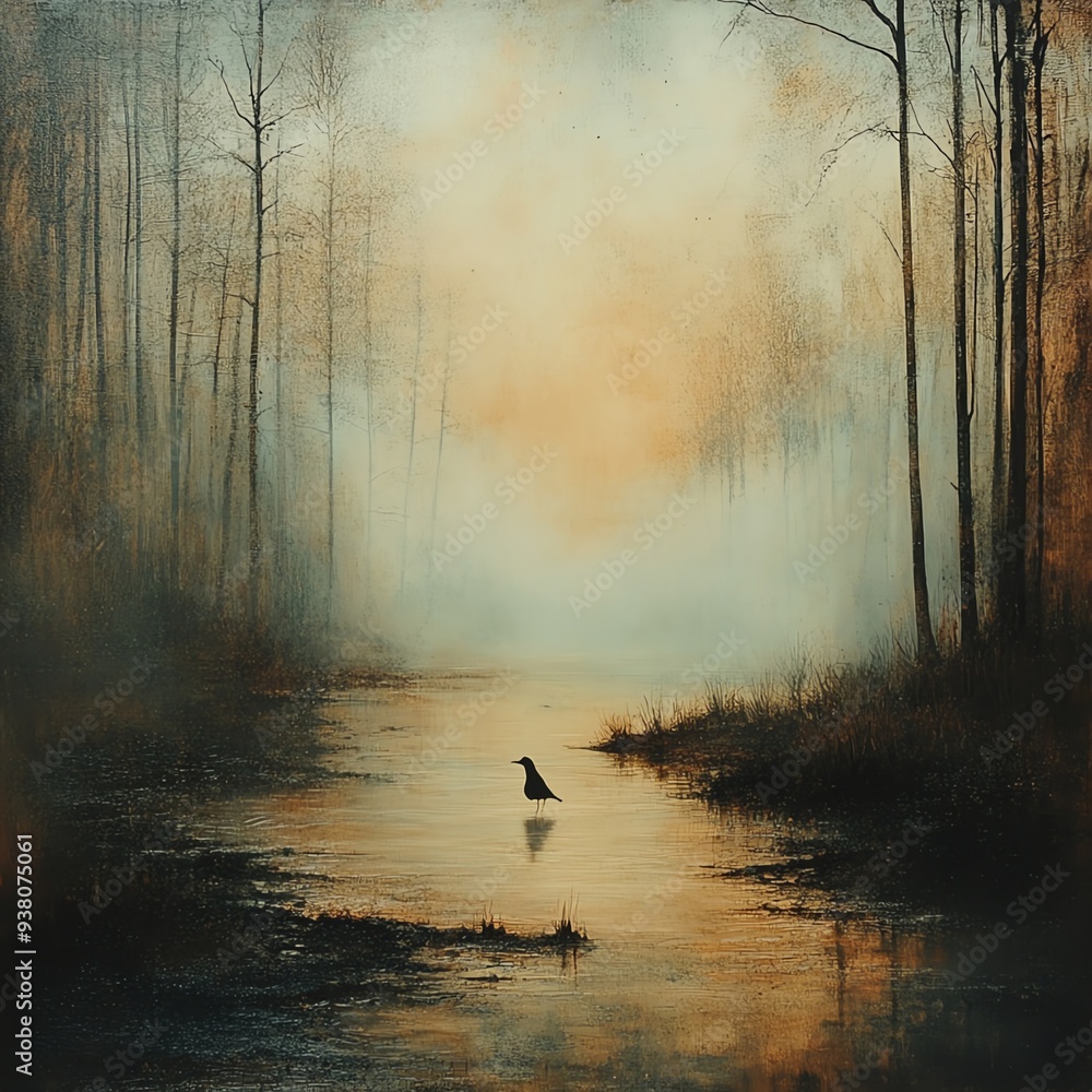 Poster Atmospheric image of Where do you wait for me showcasing a serene and inviting scene with gentle light and textures, evoking a feeling of longing and anticipation