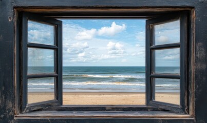 Window View of the Ocean