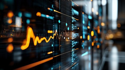 Digital Data Abstract Technology Background Network Security Cyber Security