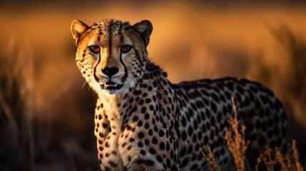 Obraz premium Cheetah in Natural Habitat