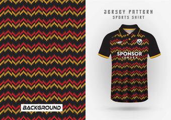 T-shirt sport, background, team jersey, wallpaper, racing, backdrop, cycling, football, game, running, pattern.	