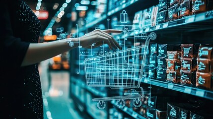 A machine learning model predicts customer behavior in e-commerce, optimizing sales strategies with data-driven insights and personalized recommendations.
