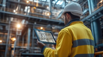 Engineer Integrating Augmented Reality with Building Models