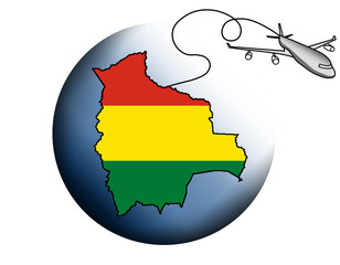 Obraz premium TRAVEL TO BOLIVIA EXPLORE ANOTHER COUNTRY ANOTHER CULTURE
