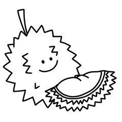 cute vegetables and fruits 