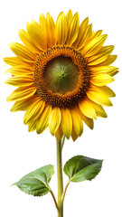 Obraz premium sunflower isolated on white background
