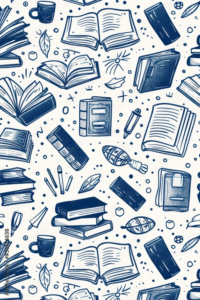 Aufkleber creativity unleashed - educational background with blank space for customization