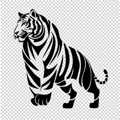 Fototapeta premium Royal Bengal tiger illustration