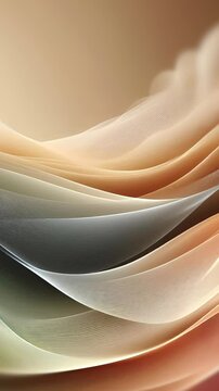 4K Smooth orange wave pattern with a touch of blue, creating an abstract, elegant designSmooth orange wave pattern with a touch of blue, creating an abstract, elegant design