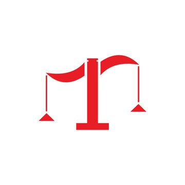 recommend clip art: Scales of justice icon. Flat design style eps 10. Design element illustration of a symbol of biased justice, unfair justice. Logo design of justice