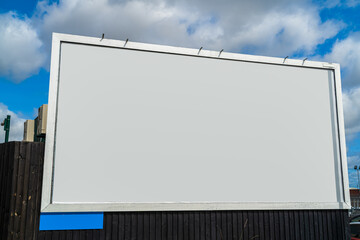 Obraz premium A blank bill board for you to add your own image