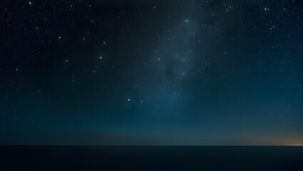 Dark sky filled with countless tiny stars - A breathtaking view of the night sky with a vast expanse of tiny twinkling stars, captured with a wide-angle lens. The stars form delicate patterns against 