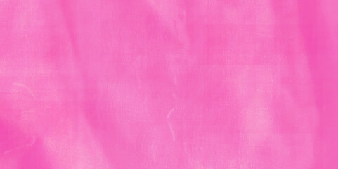 Plastic pink satin fabric texture soft blur background.  Pattern of pink crumpled fabric. white fabric textured crumpled white paper background. panorama craft wrinkly paper texture background.