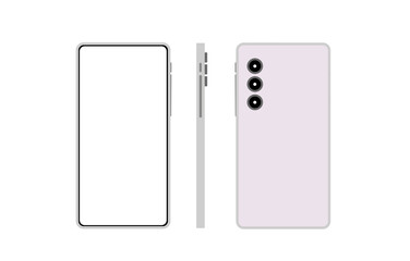 Smarthphone illustration isolated without background
