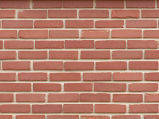 Obraz premium red brick wall background