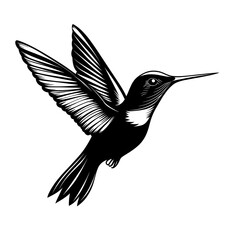 Fototapeta premium Silhouette of a female dancer leaping in mid-air.