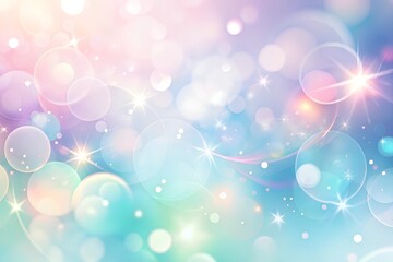 Dreamy Pastel Bokeh 