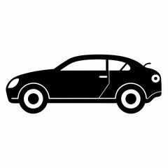 Zip Car Black silhouette