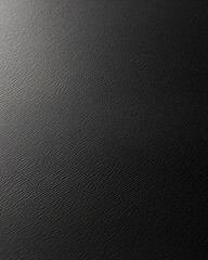 Close-up of textured black leather highlighting its rich details and craftsmanship