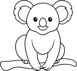 Explore a world of little cute animals in this charming kids coloring book
