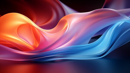 an abstract pattern with fluid, flowing lines.