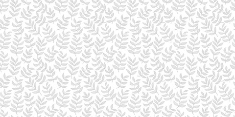 leaves vector pattern background. aesthetic leaf seamless pattern. leaves pattern background. seamless patterns with leaves.
