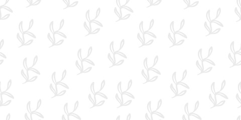 leaves vector pattern background. aesthetic leaf seamless pattern. leaves pattern background. seamless patterns with leaves.