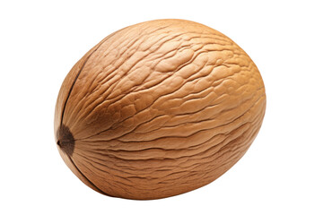 Close-up of a single bean, isolated on a white background.