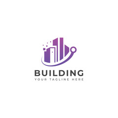 Creative Tech building logo design