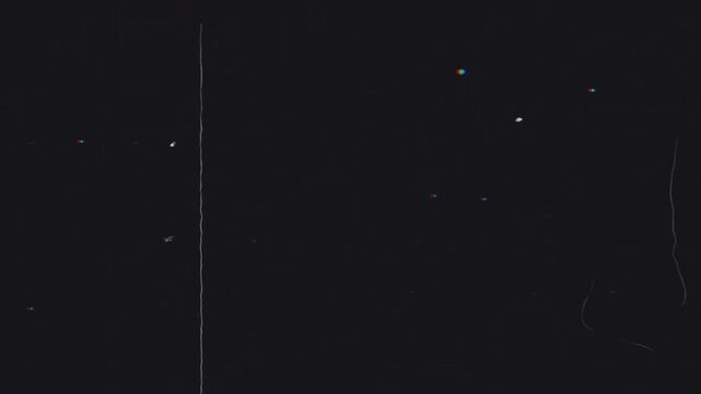 Grunge Noise Dust Grainy Texture Video Effect, Retro Screen Texture