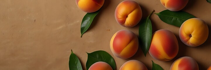 Fruit on surface summer concept. Applicable for fruit juice advertising.