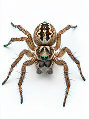 Obraz premium spider isolated on white background