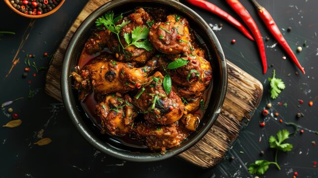  Andhra Pepper Chicken