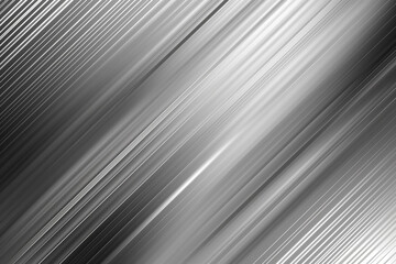 Obraz premium Sleek grey metal texture background with reflections and highlights for design use, vector illustration, flat design