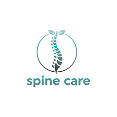 Chiropractic logo vector, spine health care, spine care, chiropractic symbol vector logo design, Human spine symbol , backpain relief, bone care
