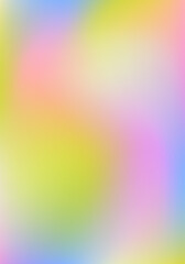 Abstract background. Blurred texture. Mesh gradient. Standard poster size. Background for banner, brochure, booklet. Colorful