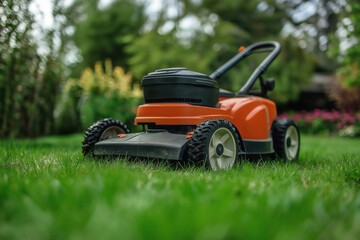 Fototapeta premium Zero Turn Mower