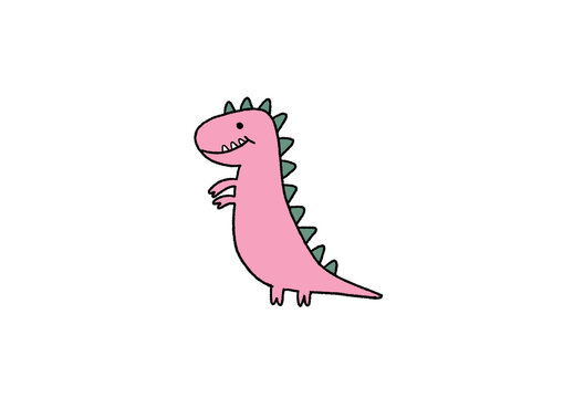 Dinosaur cartoon cute
