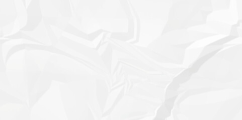 Old paper craft Close up texture of white and gray cardboard crumple on a creased recycle black craft paper texture background. grunge wrinkle old paper.	
