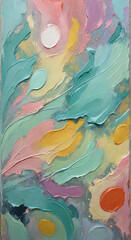 abstract watercolor painting